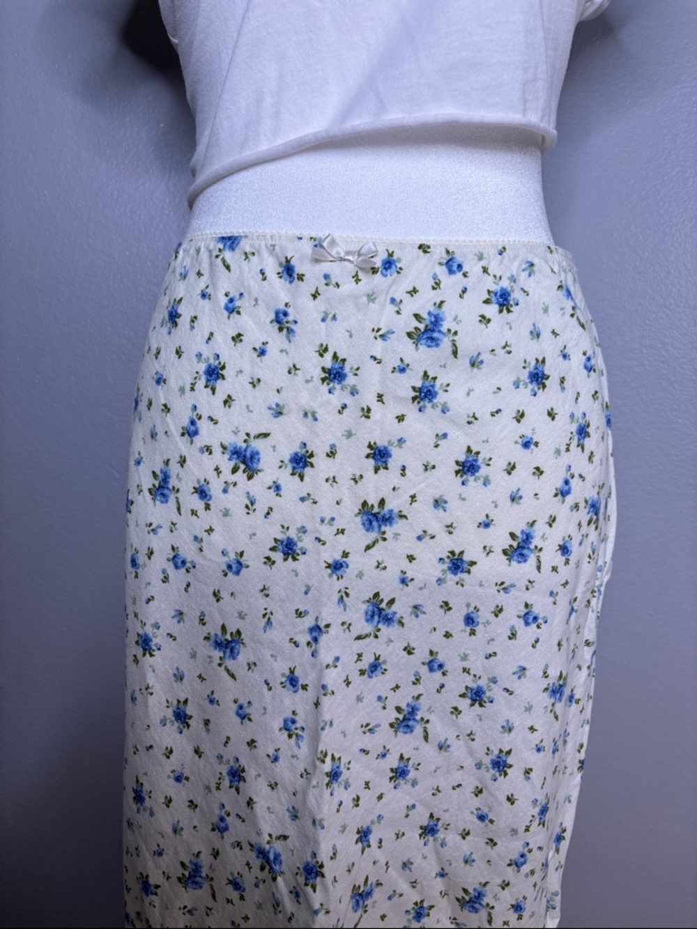 Wild Fable Floral Cream Maxi Skirt ‼️LISTING IS FOR SKIRT ONLY‼️ - Picture 5 of 11